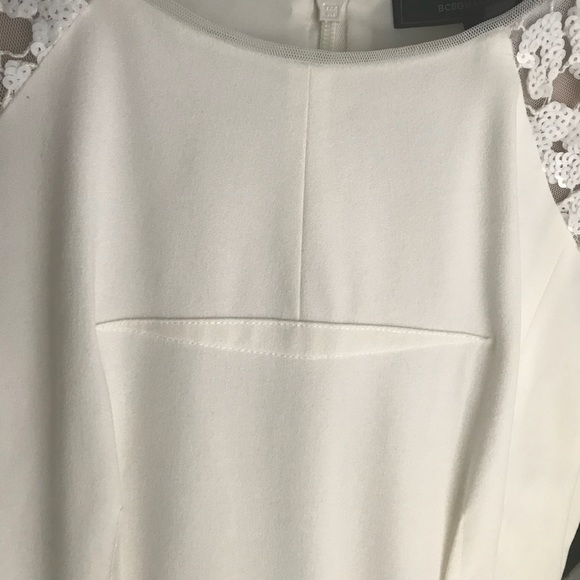 BCBG Max Azria Sequin Dress Charlize Gardenia - Picture 8 of 8